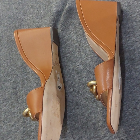 Coach Elsie mule amber size 9 - Picture 5 of 7